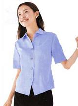 深圳工衣廠家 定制女士短袖襯衣制服，專業設計，價格透明